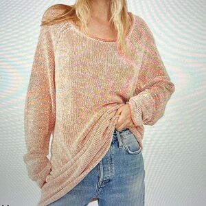 FREE PEOPLE LENOX TUNIC LOUNGE SWEATER XS X-SMALL $148